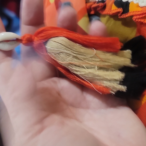 Summer Destiny plus size Vibrant Leaf Print Kaftan swimsuit coverup swim 1x - Picture 6 of 6